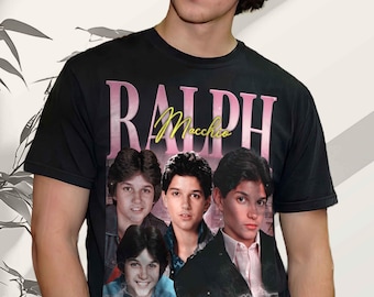 Ralph Macchio Collage T-Shirt: 80s Karate Movie Fan Apparel