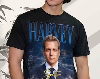 Harvey Specter Graphic T-Shirt – Suits TV Show Fan Apparel