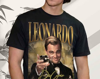 Leonardo DiCaprio Shirt, Leonardo DiCaprio Fan T-shirt, Leonardo DiCaprio Merch Gift, Leonardo DiCaprio Sweatshirt, Leonardo Di Caprio Tees