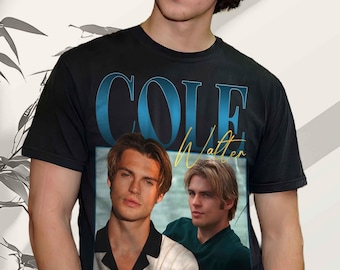 Cole Walter Vintage Photo T-Shirt – Retro 90s Style Graphic Tee