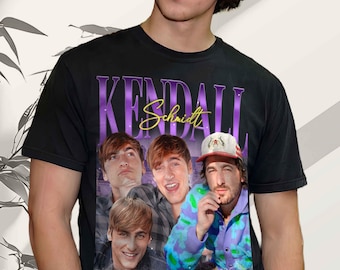 Kendall Schmidt Collage Graphic T-Shirt, Vintage Band Fan Apparel
