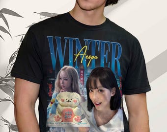 WINTER AESPA Kpop Tshirt, Winter Aespa 90s Retro Tee, Winter Aespa Vintage Sweatshirt, Winter Aespa Hoodie, K-Pop Queen #Saf