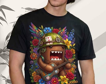 Camiseta Comfort Colors Domo Machine, Top Y2K, Regalo Harajuku, Camiseta Kawaii, Camiseta Domo