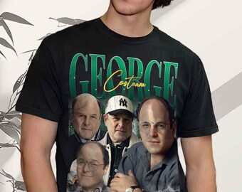 George Costanza Comfort Colors Shirt, Seinfeld Fan Merch, Vintage TV Series Tee, Retro Comedy Gift, Classic Humor T-Shirt, Jason Alexander