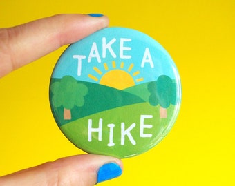 Take a Hike Badge, Adventure Button Badge