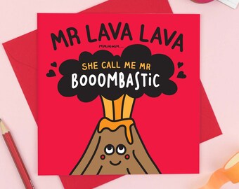 Mr Lava Lava - Valentines Day Card 2024