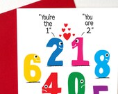 Grappige Valentijnskaart, dwaze liefde kaart, love woordspeling card, liefde je kaart, leuke liefde vriendje kaart, kaart, man-kaart, leuke verjaardag kaart