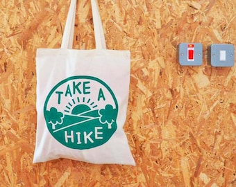 Take a Hike Adventure Tote Bag