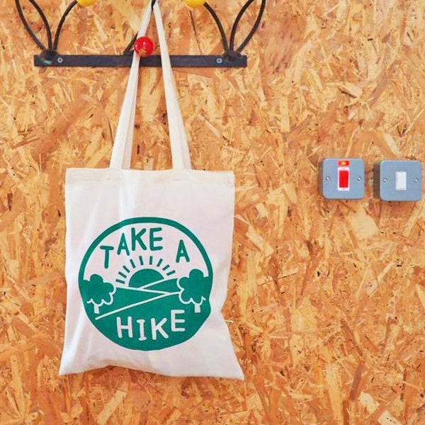 Take a Hike Adventure Tote Bag