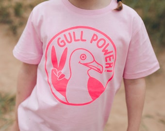 Gull Power Kids Pink T-shirt