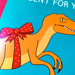 Funny Dinosaur Birthday Card image 4