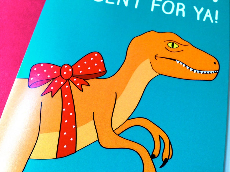 Funny Dinosaur Birthday Card image 4