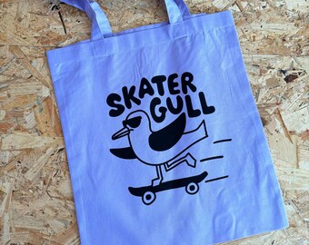 Skater Bag - Tote Bag for Skateboarding Girl