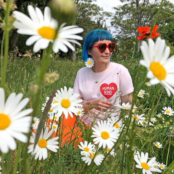Human Kind T-shirt, Kindness shirt, Heart Tee