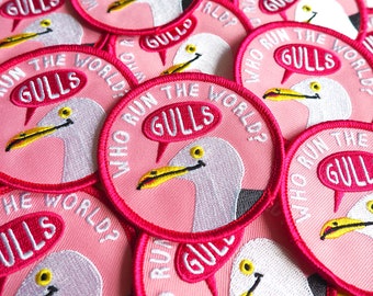 Hen Party Gifts - Seagull Iron on Patch