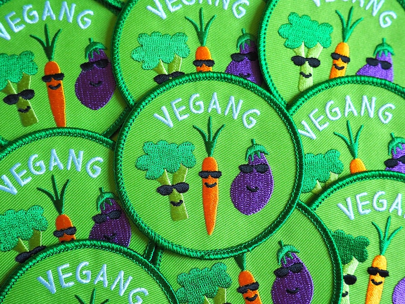 Vegan Iron On Patch image 1
