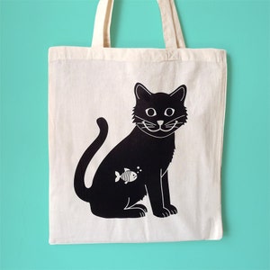 Cat Tote Bag image 1