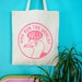 Funny Feminist Tote Bag, Seagull Bag 