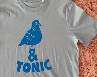 Pigeon and Tonic Unisex Adult T-shirt