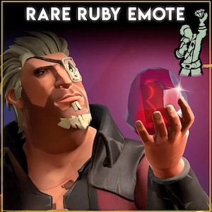 Sea of Thieves : emote rubis rare | Émoticône rare exclusive pour le 40e anniversaire de Rare | Contenu téléchargeable mondial Xbox Digital Code