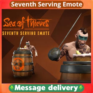 Sea of Thieves : Seventh Serving Emote | 7th Anniversary Exclusive Rare Emote | Worldwide Xbox Digital Code DLC