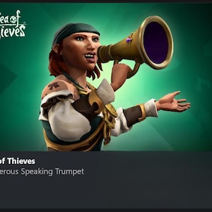 Sea of Thieves : Vociferous Speaking Trumpet | New Exclusive Rare Skin | Worldwide Xbox Digital Code DLC