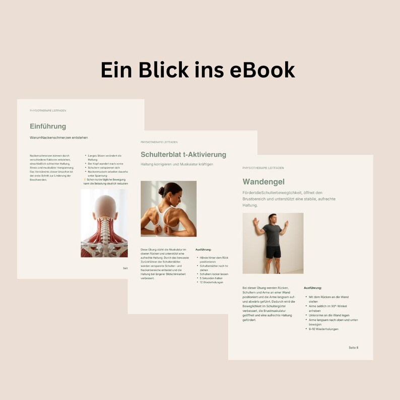 Neck Pain Exercises PDF | 10-minute Office Routine | Physiotherapy ...