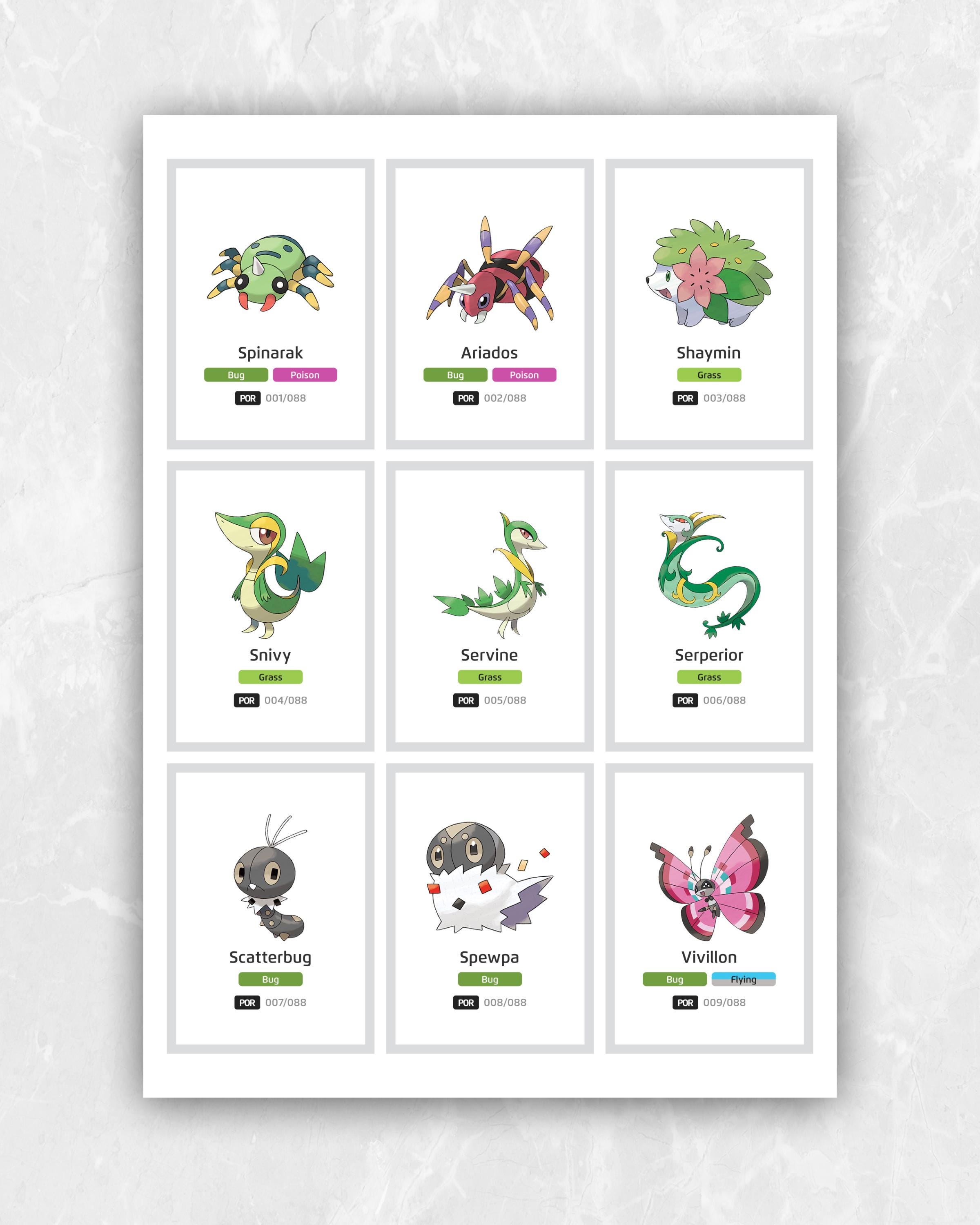 order pokemon cards Printable Pokémon Perfect Placeholder | Mega Evolution Card List Binder Checklist and Arven’s Mabosstiff Pokémon TCG: Mega Evolution-Perfect Order