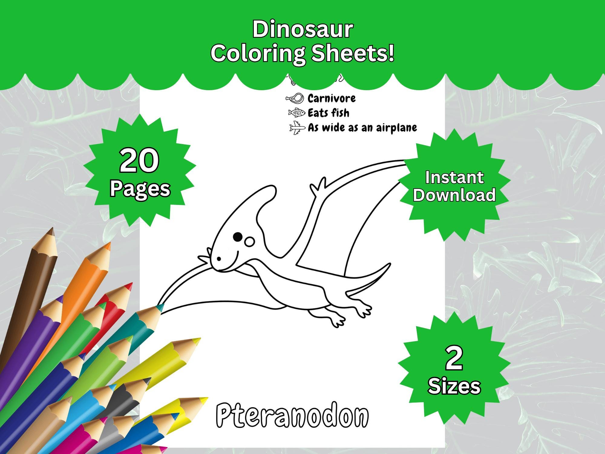 Dinosaur Coloring Pages Printable for Kids | 20 Cute Dino Sheets ...