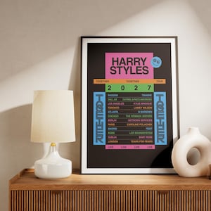 Harry Styles Poster - Etsy