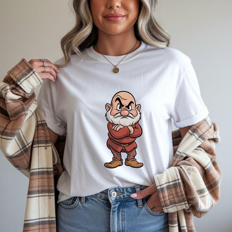 Seven Dwarfs PNG Bundle, Dopey Grumpy Happy Cartoon Clipart PNG Set - Etsy