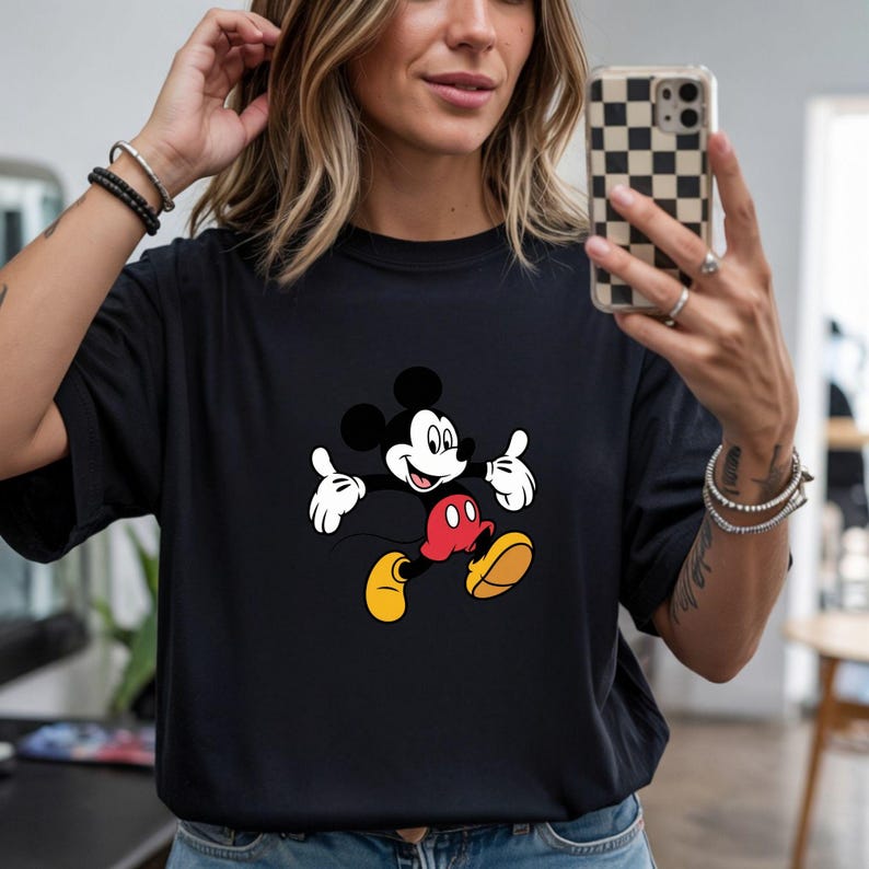 Mickey Mouse PNG Bundle, Vintage Mickey 1928 Clipart, Cartoon Mouse PNG, Retro Character PNG, Sublimation Design image 12
