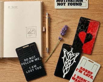 Moderne modieuze badgehouder met holografisch effect