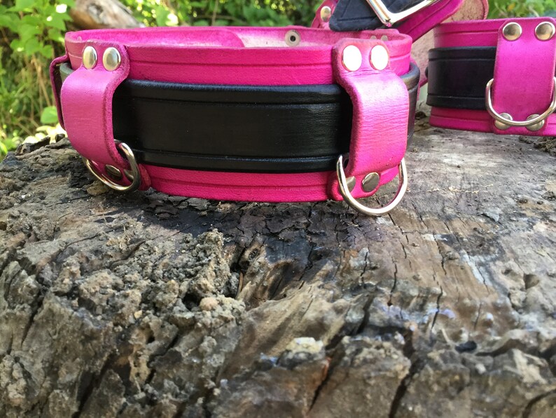 Lockable Collar and Cuffs Set. Made to Order With Etsy UK