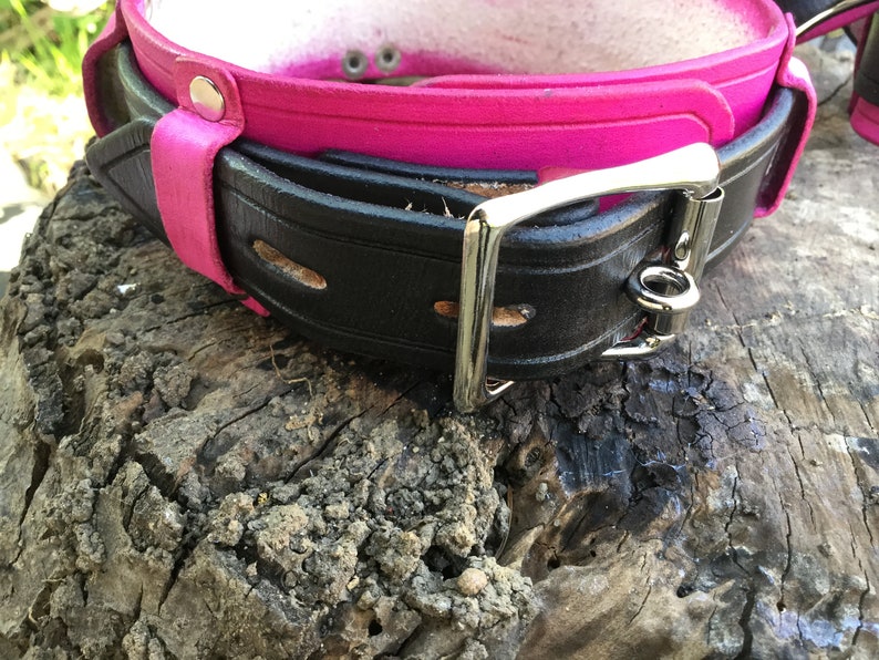 Lockable Collar and Cuffs Set. Made to Order With Etsy UK