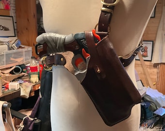 Moulded Denali style shoulder holster for NERF Hammershot. Free UK Delivery