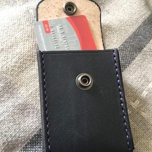 Handgemachte Leder Karte / Geldhalter, EDC, Every Day Carry, kostenlose Lieferung in Großbritannien