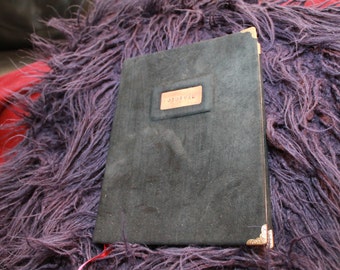 hand made leather bound journal