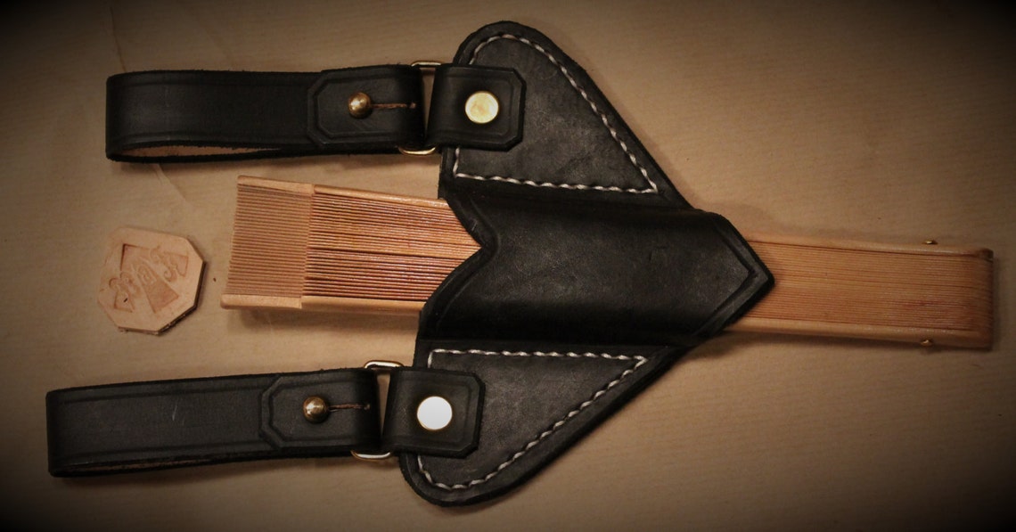 Handmade fan holster. Free UK Delivery. Steampunk Fan Holster Etsy