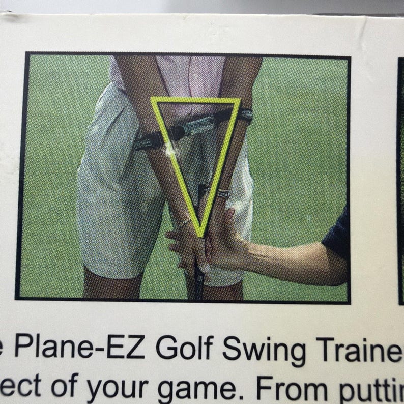 Vtg PLANE-EZ Golf Swinging Training System image 10