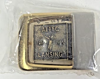 Hebilla de cinturón Altec Lansing vintage - Nueva