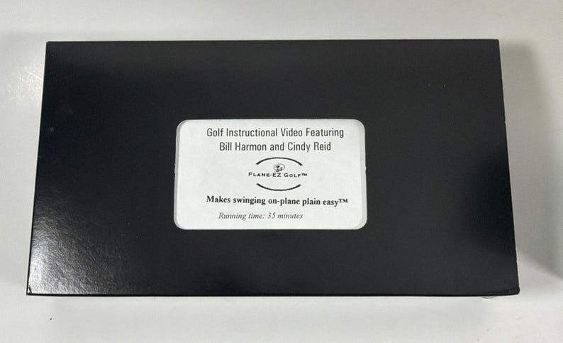 Vtg PLANE-EZ Golf Swinging Training System image 7