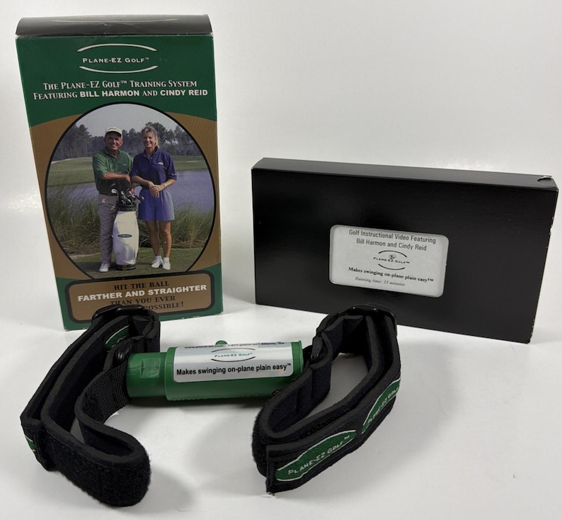 Vtg PLANE-EZ Golf Swinging Training System image 1