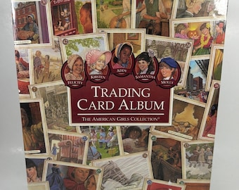 The American Girls Trading Cards Collection - 179 Cards With Binder - Read