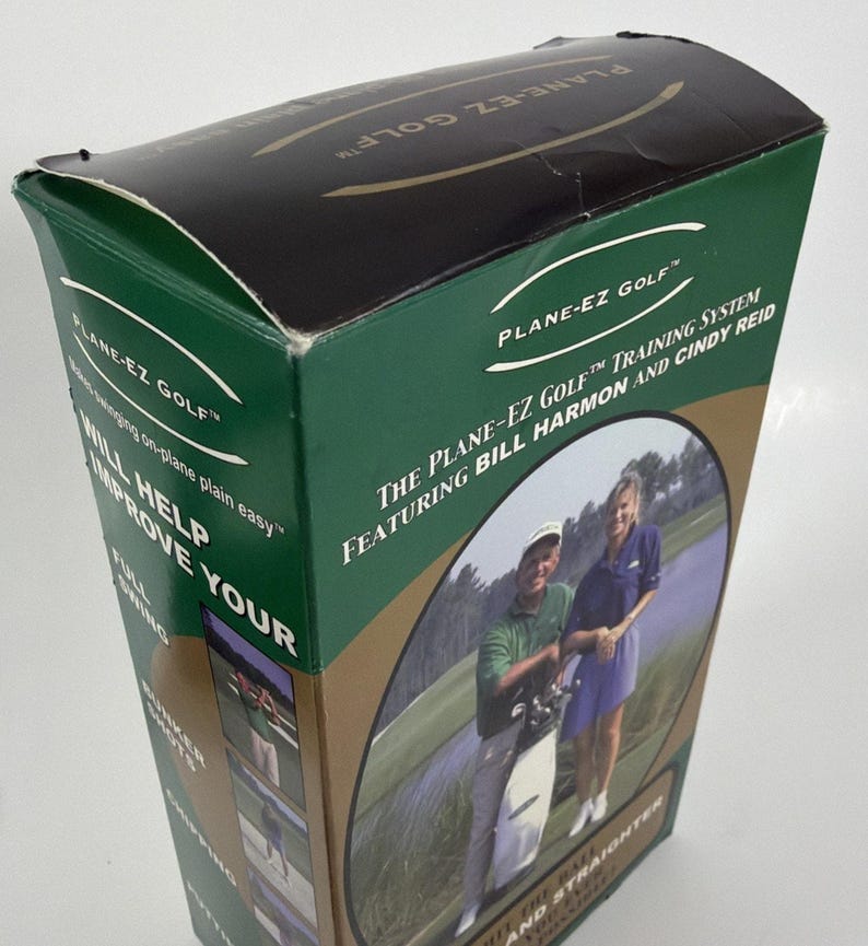 Vtg PLANE-EZ Golf Swinging Training System image 8