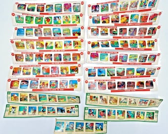Lot de diapositives vintage des années 1960 pour projecteur pour enfants Chad Valley