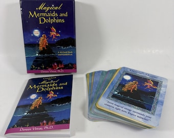 Doreen Virtue Les sirènes et les dauphins magiques Oracle Cards 44 cartes et guide