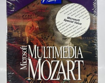 Microsoft Multimedia Mozart The Dissonant Quartet CD-ROM pour PC avec fenêtre Neuf et scellé