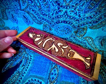 PHISH CHOOSE your COLOR Wood Burned Wooden Box