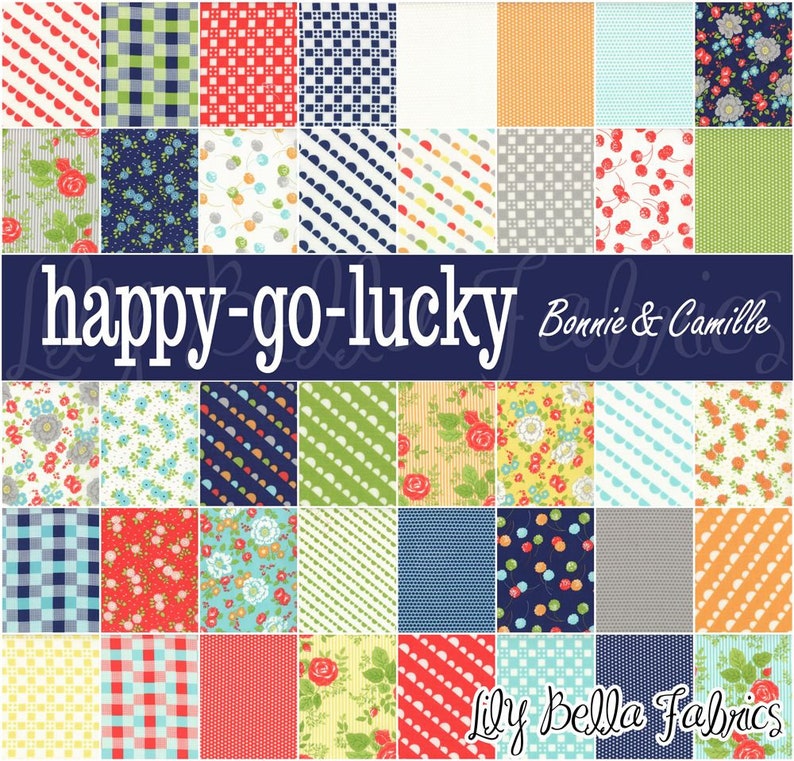 Bonnie & Camille Happy Go Lucky Jelly Roll - Etsy